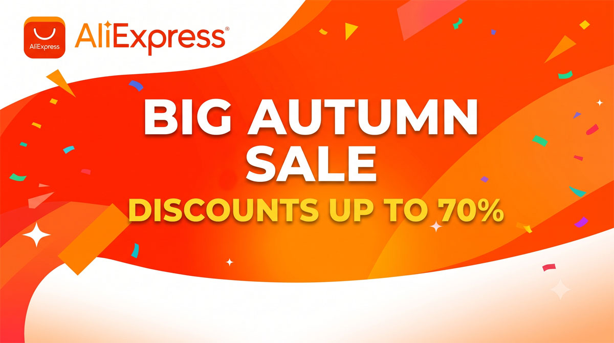 ช้อปคุ้มรับฤดูกาลใหม่กับเทศกาล Autumn Sale ที่ AliExpress